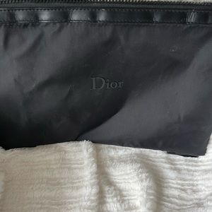 Dior nylon envelope clutch